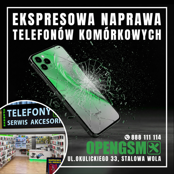 Zdjęcie na okładce dla OPENGSM Serwis i Naprawa Telefonów, Sprzedaż, Akcesoria, Telefony - Stalowa Wola